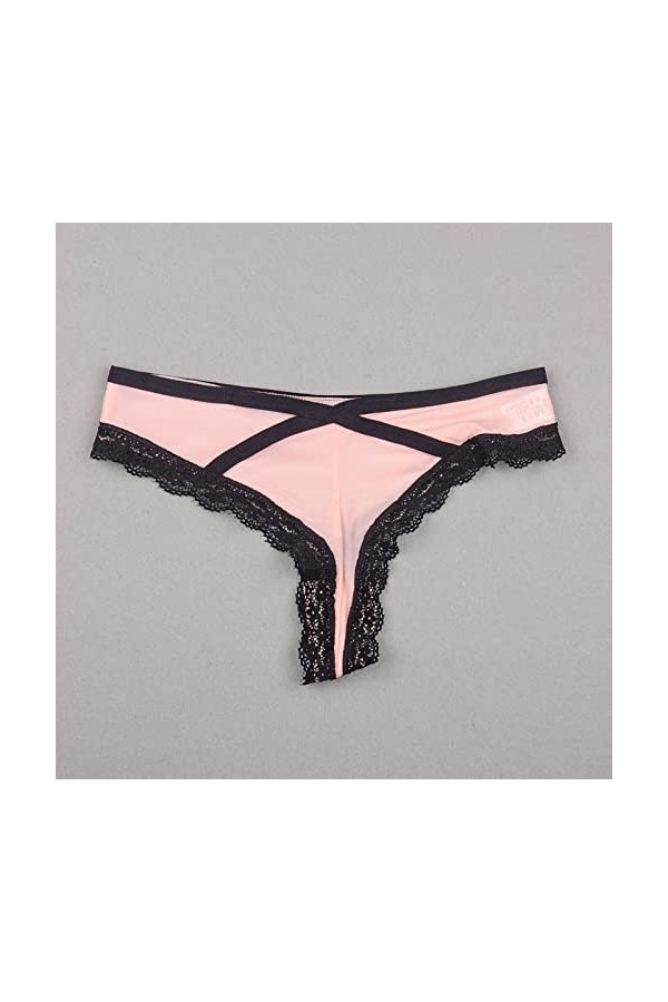 HELLORSOON String Ficelle Femme,Sexy Charmant Maille Transparente Chaud Body Lingerie Slip pour Femme