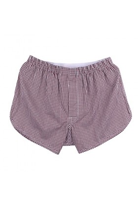 Pantalon de plage double couche pour homme avec impression à rayures verticales - Séchage rapide, marron, XXL