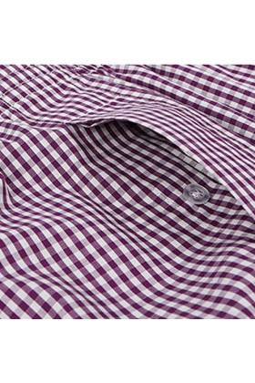 Pantalon de plage double couche pour homme avec impression à rayures verticales - Séchage rapide, marron, XXL