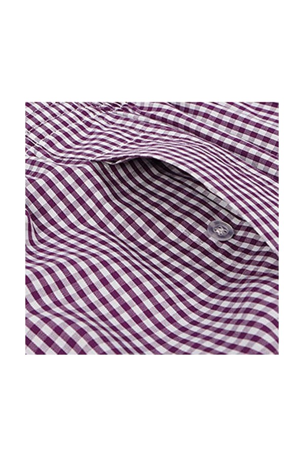 Pantalon de plage double couche pour homme avec impression à rayures verticales - Séchage rapide, marron, XXL