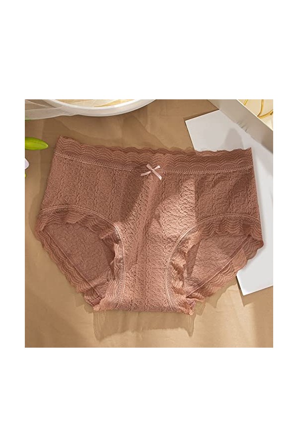 HELLORSOON Culotte Dentelle Femme,Sexy Séduction Ouvertures Provocantes Séduisant Nuisette Culotte Dentelle