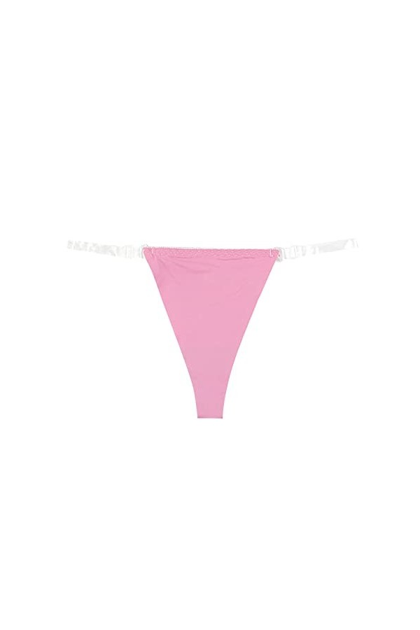 HELLORSOON String Dentelle Femme,Sexy Charmant Transparence Subtile Style Romantique Nuisette Culotte Dentelle