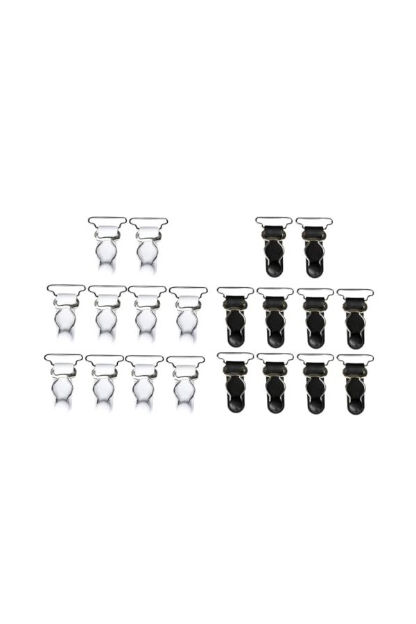 [Porte-jarretelles pour femmes] – Crochets porte-jarretelles élégants avec sangles de ceinture blanches et accessoires de 26 