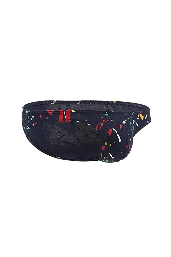 Boxer Homme String Dentelle pour Homme 1 pack pour hommes sous-vêtements à taille basse Rainbow Multicolor DOTS sexy culottes