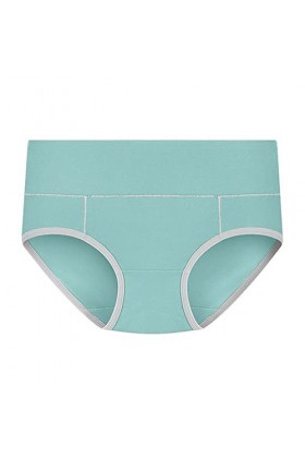 Culottes Femme Taille Haute Pantalons Triangle Stretch String Elasticité Slips en Pur Coton et Soie Sexy de Absorbante Menstr