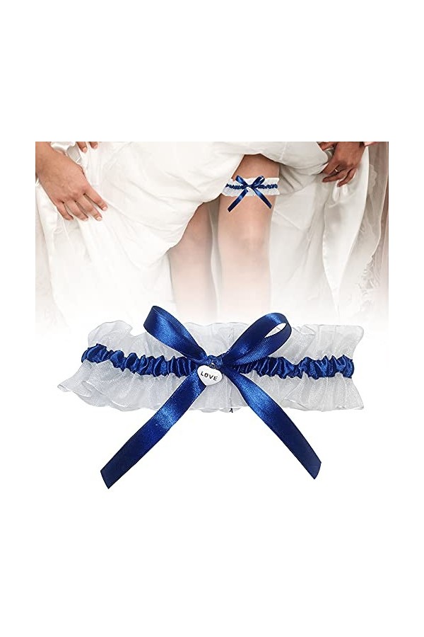 DURANTEY jarretière de mariée jarretière de mariée élastique jolie jarretière de mariée jarretière de mariage avec bordure en