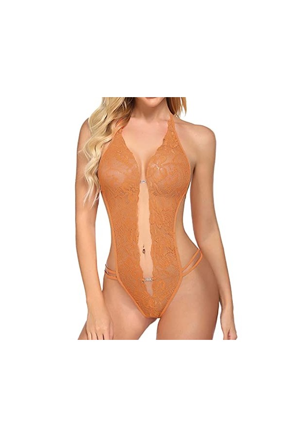 Lingerie Femme Nuisette Transparente Ouvert Slip Ouverte Erotique Hard Érotique Lingeries Secret Body Vetements Grande Culott