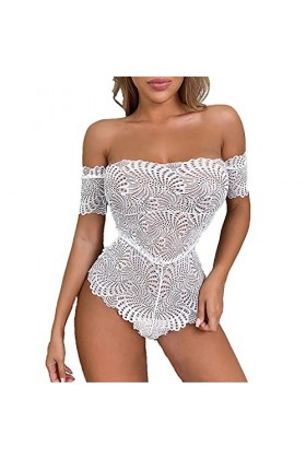 Soutien-Gorge Séduction Ouvert Ajouré Sexy Robe De Nuit Femme Sexy Cosplay Sexy Hot Baby Dolls Vêtements De Nuit Femmes Sex M