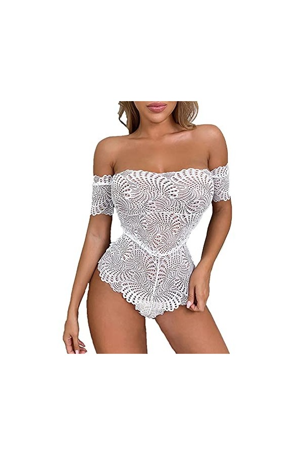 Soutien-Gorge Séduction Ouvert Ajouré Sexy Robe De Nuit Femme Sexy Cosplay Sexy Hot Baby Dolls Vêtements De Nuit Femmes Sex M