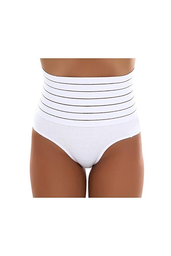 PANPANY Culottes pour Femme Taille Basse sous Vetements Soutien-Gorge Dentelle Confortables Tanga Slips Multipack Sexy sans C