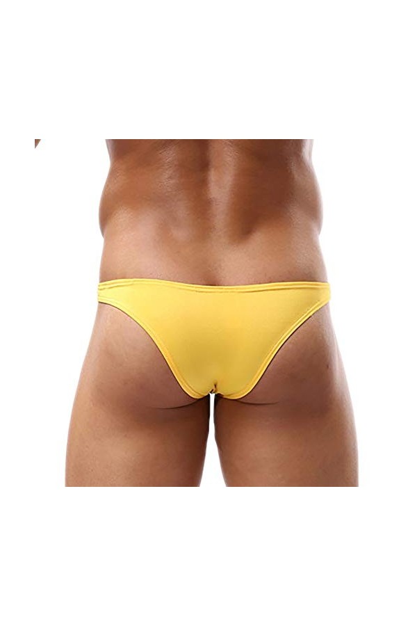 Zannycn Slip sexy homme lingerie sexy érotique sous-vêtement homme sous-vêtement homme culotte lingerie érotique sport string