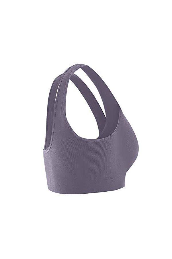 CreoQIJI Ensemble de porte-jarretelles sexy taille jetable haut bandeau double stretch sans bretelles beige Plus G World Ling