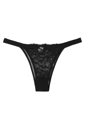 Dentelle Culotte sous-Vêtements Culotte Coton String String Femme Dentelle Culotte Femme V Taille Respirant No Show String Bu