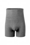 Knickers Ride Up Sous-vêtement sexy pour homme Protection contre le froid, gris foncé, XXXXL