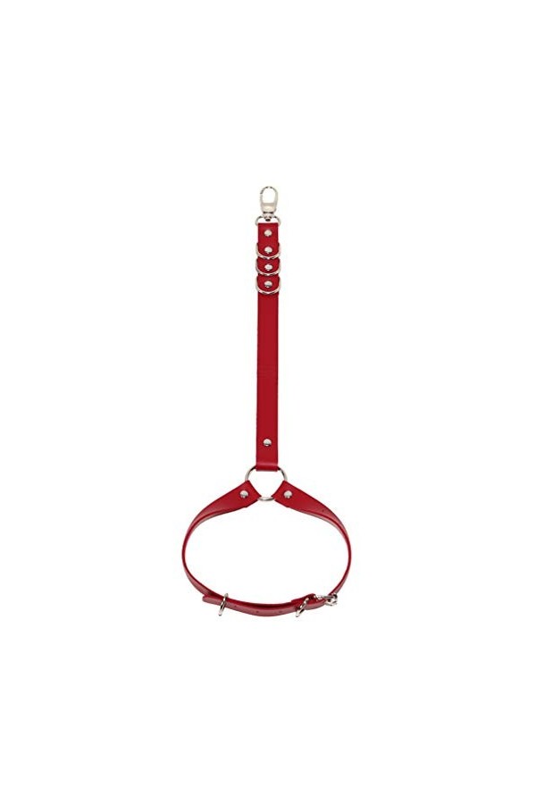 Mode tendance punk style PU jambe anneau jambe chaîne rock street dance boîte de nuit performance short guêtre ceinture jarre