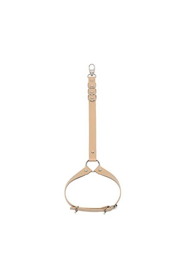 Mode tendance punk style PU jambe anneau jambe chaîne rock street dance boîte de nuit performance short guêtre ceinture jarre