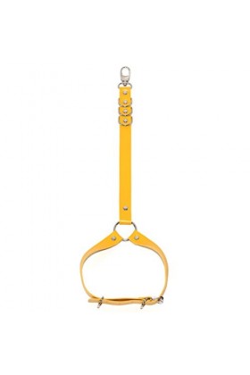 Mode tendance punk style PU jambe anneau jambe chaîne rock street dance boîte de nuit performance short guêtre ceinture jarre