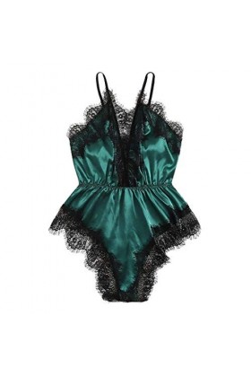 ADMAY 2023 New y*2*k Style Lingerie Teddy Bodysuit dentelle taille Jumpsuit 36XL Backless sexy V-Neck plus lingerie femmes Se