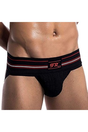 3,2 cm Ceinture sans bretelles pour homme Sous-vêtement de sport sexy à double string, sous-vêtement cycliste pour homme, Noi