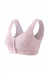 HANXIULIN Soutien-gorge en coton pour femme - Sous-vêtements amovibles et convertibles - Soutien-gorge rembourré - Soutien-go