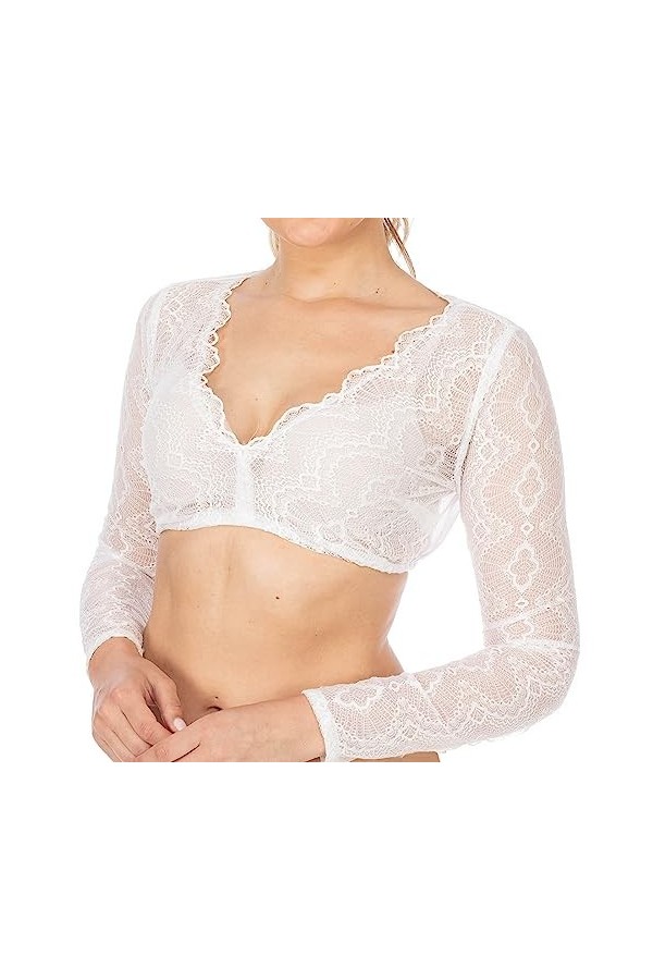 Generisch 1 pièce pour femme - Avec armatures - En dentelle - Élégant - Noir - Pour la fête de la bière - Lingerie sexy - Por
