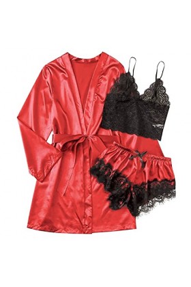 Lingerie Sexy, Femme Pyjama Transparent Noir sans Dos Oreille en Bois Halter Une Pièce Hot Lingerie Sexy De Pute Soutien Gorg