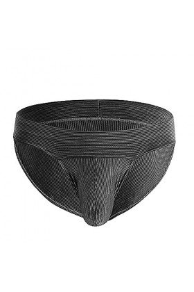 Boxer Homme Maillot de Bain Sexy Briefs Thong Label Underwear sous-vêtement en Coton avec Ceinture Couverte pour Homme sous-v