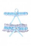 MODSGUE Jarretière pour mariée, jarretière de mariage, nœud pour accessoires de mariée, accessoires de lingerie en dentelle, 