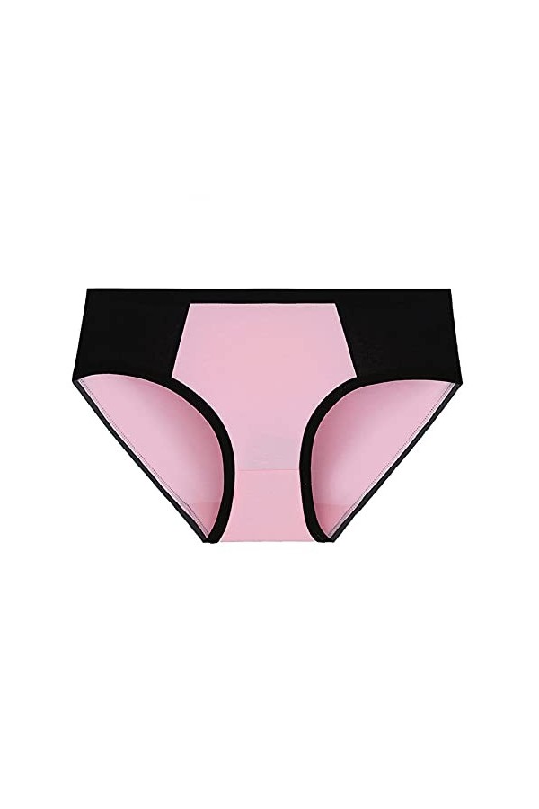 WhOpro Sexy Longue Lingerie Robe Couleur Patchwork Bicini Culotte Solide Lingerie Sexy Noir, lilas, L