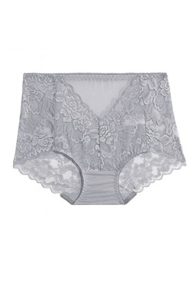 HELLORSOON String Dentelle Femme,Sexy Séduction Transparence Subtile Romantique Body Lingerie Culotte Coton