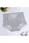 HELLORSOON String Dentelle Femme,Sexy Séduction Transparence Subtile Romantique Body Lingerie Culotte Coton