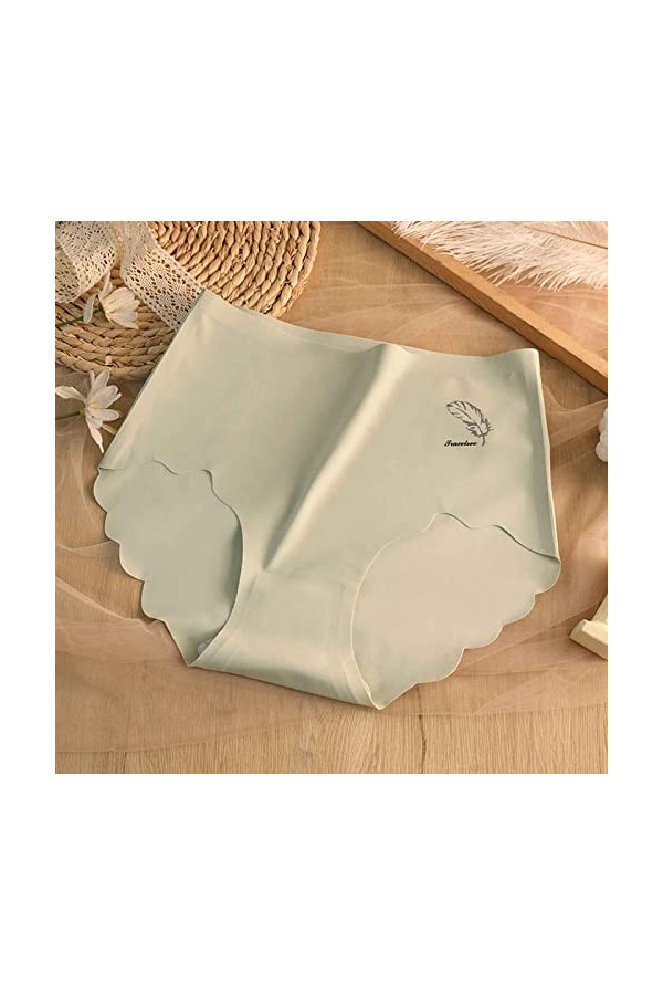 HELLORSOON Brassière Post Opératoire Femmes Sexy Culottes sans Soudure Respirantes Fines brèves brèves Sexy Cuir