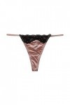 HELLORSOON String Ficelle Femme,Sexy Érotique Transparence Subtile Tendre String en Dentelle Tanga pour Femme