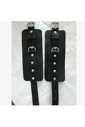 LDZYXY Ceinture américaine européenne Boucle Jambe Adulte en Cuir Femmes et Leggings