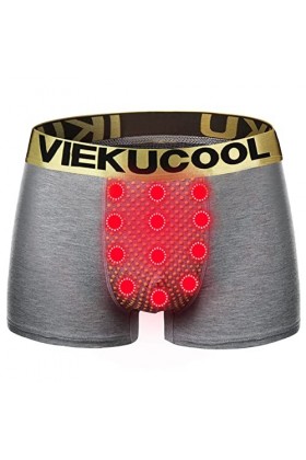 Boxer Homme String Dentelle pour Homme Men U-Magnetic Tourmaline Briefs forts Boxer Painted Briefs sous-vêtements pour Hommes