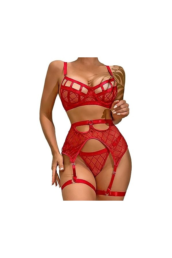 Combinaison Sexy Hot Dessous New Luxury Sexs Noir Couleur Femmes Sexy Jarretière Lingerie Sexe Soutien-Gorge Et Culotte Ensem