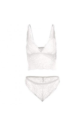 Soutien-Gorge et Ensemble de 2 pièces pour Femmes Lace Lingerie Sexy Cosplay Sleepwear Femmes Babydoll sous-vêtements