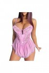 Lingerie Femme Sexy Ensemble Homme Sexy Hot y23k Sexualité Robe Bretelles Solides Femmes sous-vêtements Pyjamas Sexy Lingerie