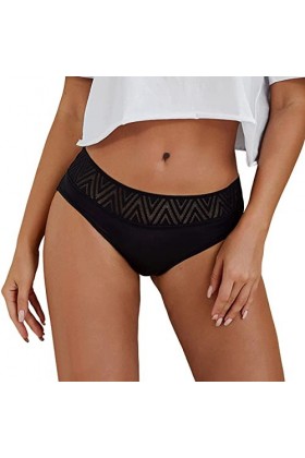 Générique Culotte Femme Sexy Chic sans Couture Culottes Menstruelles Anti-Fuites Respirable Culotte Femme Confortable Invisib