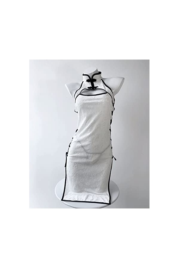 Lingerie Femme Sexy Ensemble Homme Sexy Hot y*2k Lingerie Sexy pour Femme Chemise De Nuit Mince en Velours Vintage Translucid