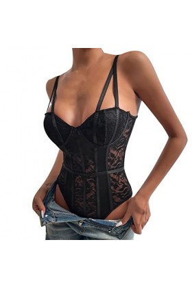 Lingerie Erothique Sexy Slutty Hot Harnais Robe Ouverte Teddy Lingerie Erotisme Night Wear Grande Taille Nuit Body Sexy Chemi