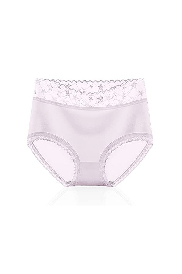Panties Femme Ouvert String Chic sous-Vetements Sexy Culottes Dentelle Transparente Patchwork Respirant Confortable Tangas Li