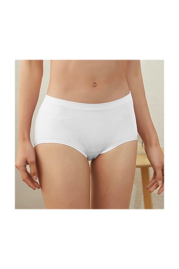 HELLORSOON Slip pour Femme Sexy Dentelle Florale Confortable Échancré String Ouvert Séduction Résille Volants Pyjama sous-vêt