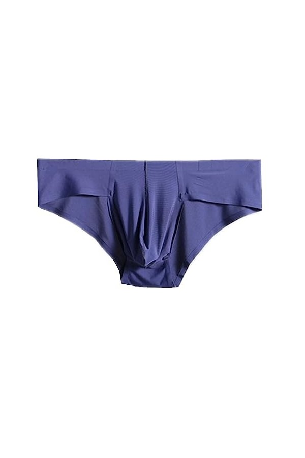 Yorggvel Sous-vêtements pour homme - Culotte sexy en soie glacée sans couture - Sous-vêtements pour homme - Sous-vêtements ér