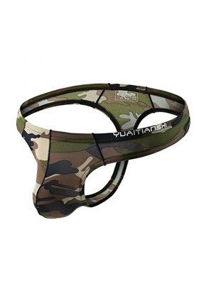 Générique sous-vêtements pour Hommes Ice Silk sous-vêtements Sexy String Sexy pour Hommes Boxer Shorts