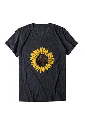 Blouse à manches longues T-shirt plus imprimé rond court femme col chemisier pour femme t-shirt noir femme t-shirt ample femm