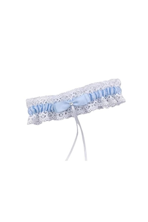 NURCIX Mariée Dentelle Jarretière Sexy Stretch Ceinture Mariage Jarretières Cadeau Mariée Jarretière pour Femmes Fête Cosplay
