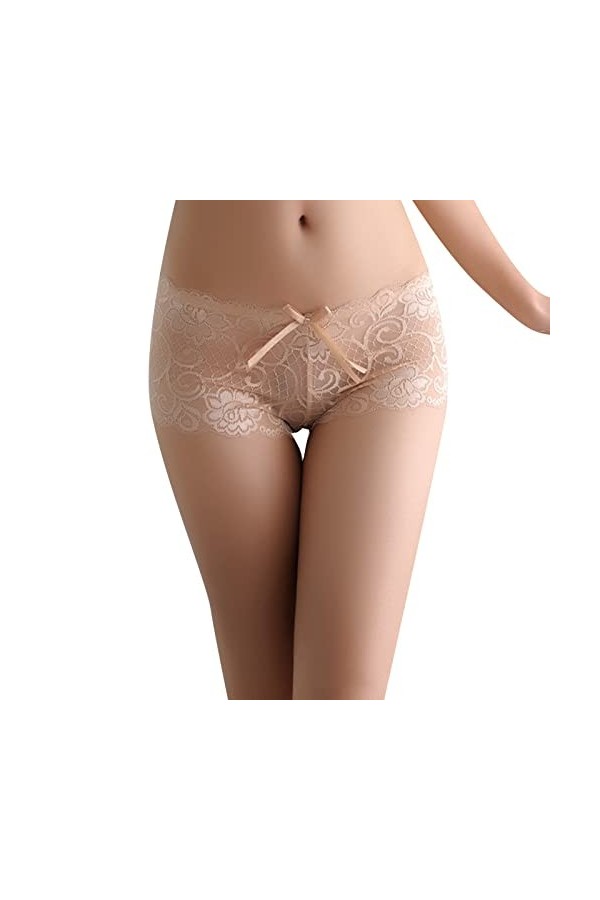 HELLORSOON String pour Femme,Sexy Coquin Ficelles Charmantes sans Couture Body Lingerie Culotte éChancréE