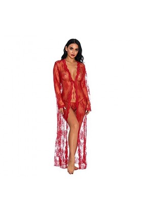 Lingerie Femme Sexy Ensemble Homme Sexy Hot y.2k Sexy avec Culotte vêtements de Nuit Deep Lace Lingerie V Femmes Teddy Sou Vê
