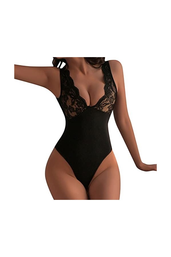 ADMAY Ensemble de sous-vêtements pour femme Sexy Dentelle Soutien-gorge Coton d05 Lingerie drôle pour femme, Sexy Femmes Ouve